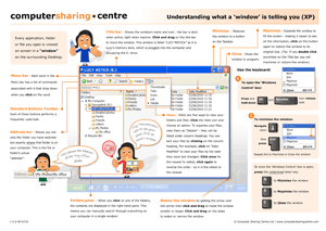 Understanding your DeskUnderstanding what a "window" is telling you